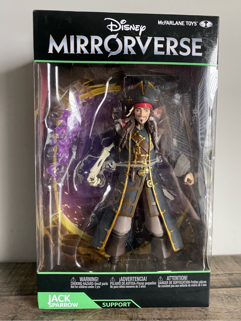 Disney Mirrorverse Jack Sparrow Pirates Of The Caribbean 7" Figure  NEW
